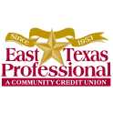 East Texas Professional C.U. bank logo