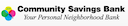 Community Savings Bank bank logo