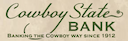Cowboy State Bank bank logo
