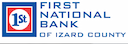 First National Bank of Izard County bank logo