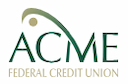 Acme Federal Credit Union bank logo