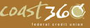 Coast360 Federal Credit Union bank logo