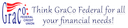 Graco Federal Credit Union bank logo