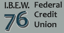IBEW 76 Federal Credit Union bank logo