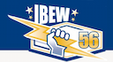 I B E W Local 56 F.C.U. bank logo