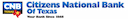 Citizens National Bank of Texas bank logo