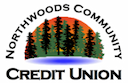 Northwoods Community Credit Union bank logo