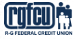 R G Federal Credit Union bank logo