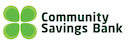 Community Savings Bank bank logo