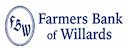 Farmers Bank of Willards bank logo