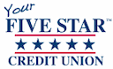 Five Star Credit Union bank logo