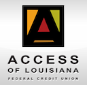 Access of Louisiana F.C.U. bank logo