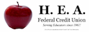 H E A Federal Credit Union bank logo
