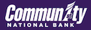Community First National Bank bank logo