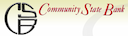 Community State Bank bank logo