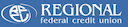 Regional Federal Credit Union bank logo