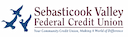 Sebasticook Valley F.C.U. bank logo