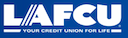LAFCU bank logo