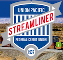 Union Pacific Streamliner F.C.U. bank logo