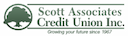 Scott Associates Credit Union bank logo