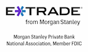 E*TRADE bank logo