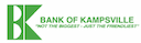 Bank of Kampsville bank logo