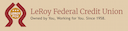 Le Roy Federal Credit Union bank logo