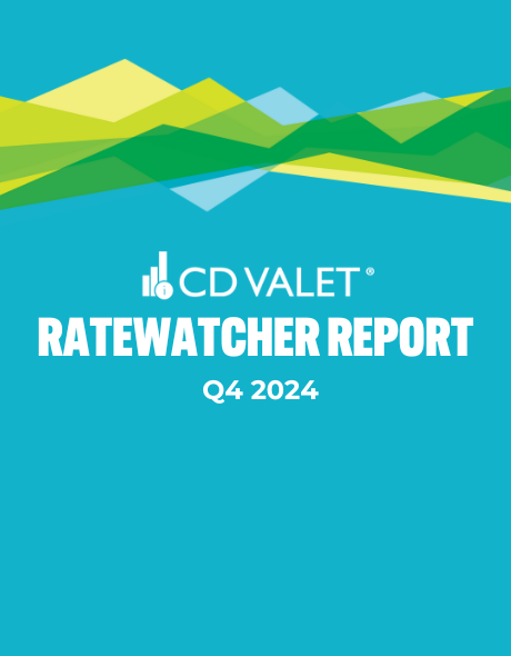 CD Valet Q4 Ratewatcher Report: Rates Continue to Increase Despite Fed Rate Changes