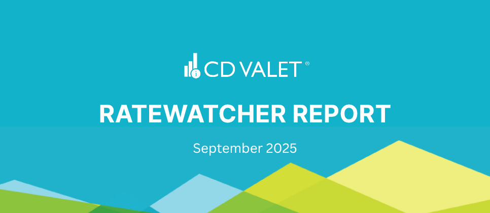 CD Valet’s September CD Rate Analysis Reveals Accelerated Decline in CD Rates Following Federal Reserve Action