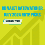 CD Valet Ratewatcher: The Best 3-Month CD Rates