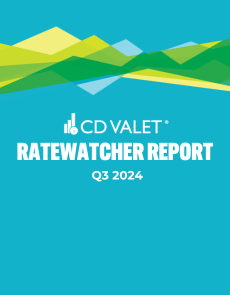 CD Valet Q3 Ratewatcher Report: A Look at When Financial Institutions Drop CD Rates