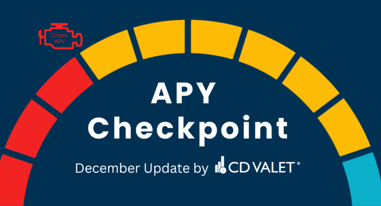 CD Valet's December APY Checkpoint